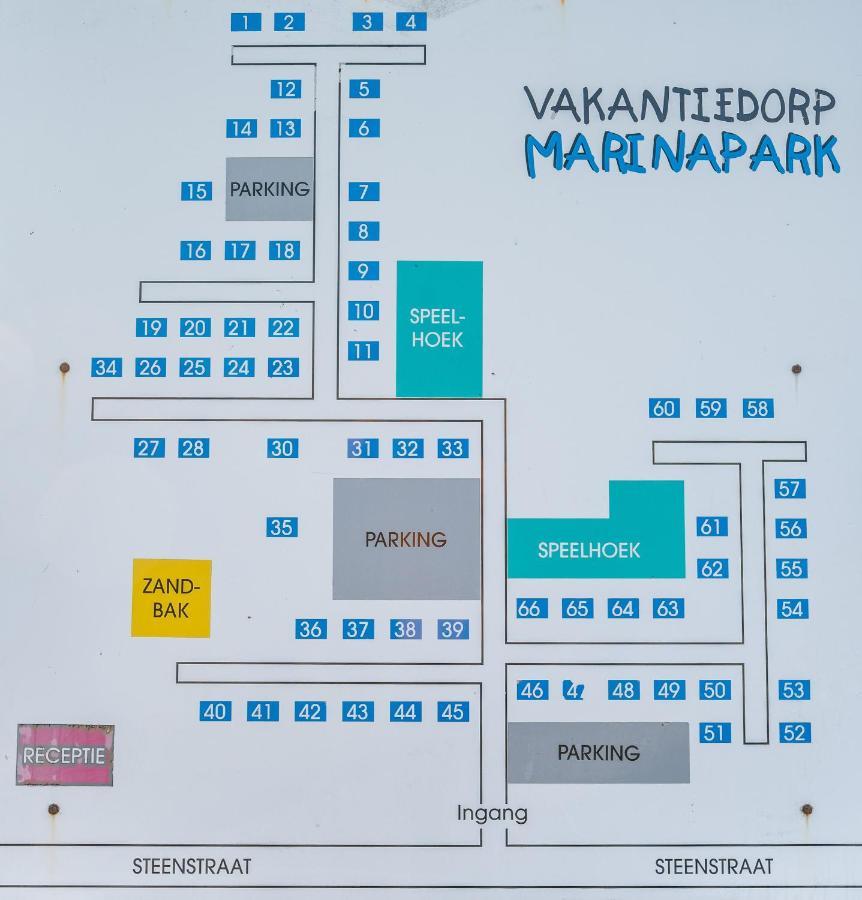Westende Marinapark Bungalow Blue Middelkerke Kültér fotó